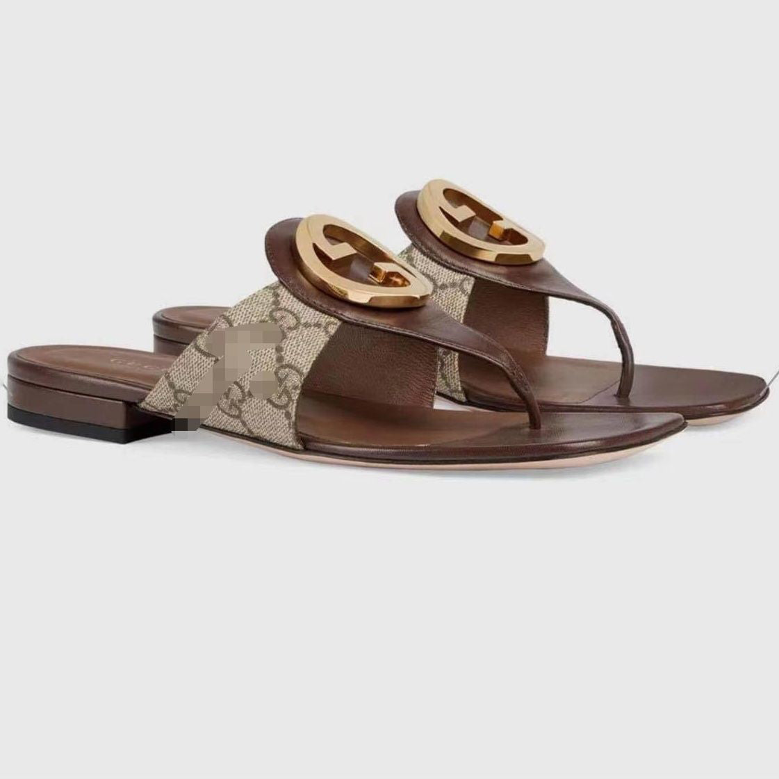 Fashion new Flip-flops square head sandals PD10062642