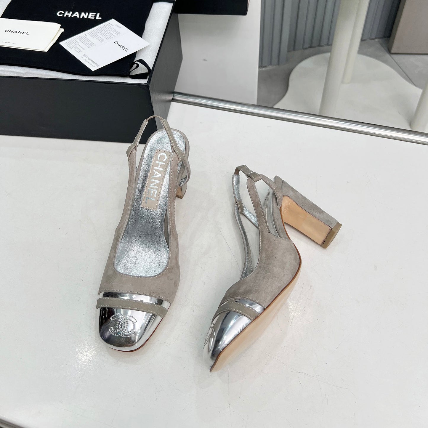 New High Heels Mary Jane Square Toe Sandals 1024031804