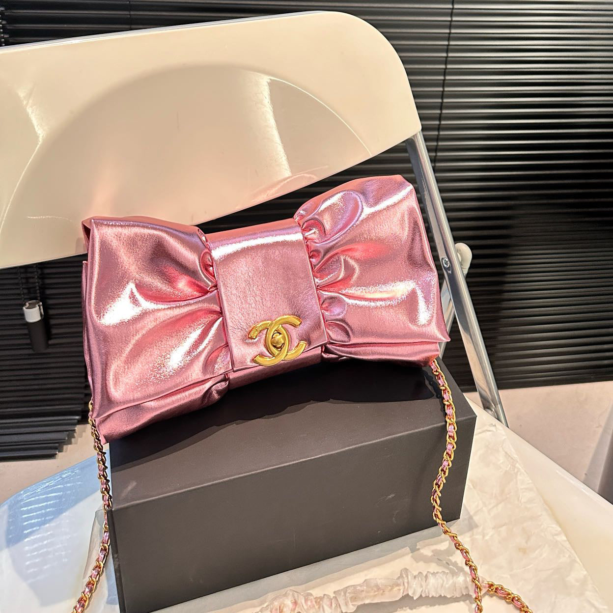 CNL Bow evening bag 1824091317