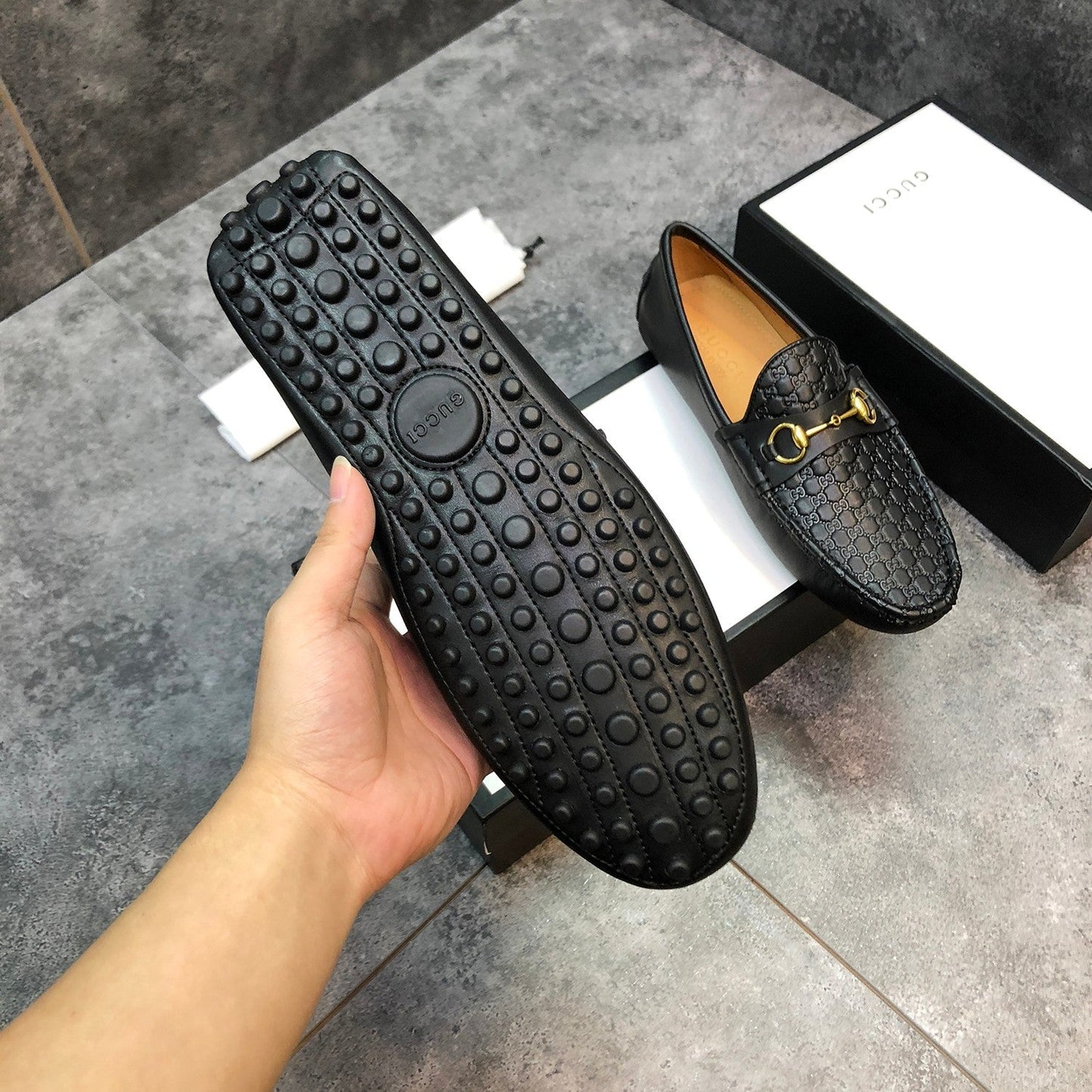 G Men's driver with Horsebit 1824102217