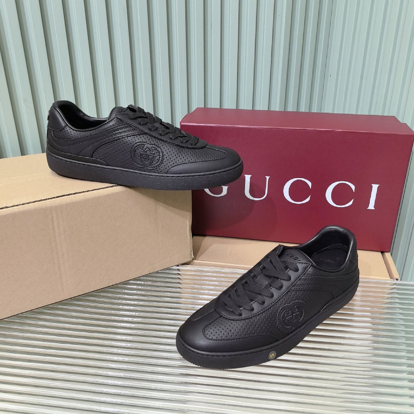 GG Interlocking G74 Dexun shoes 1825040102