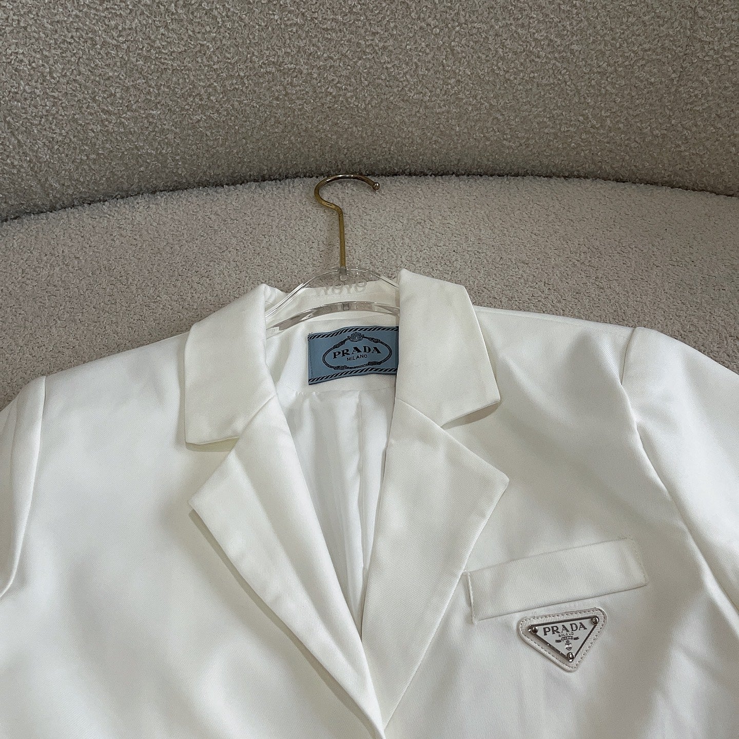 PR Suit style short jacket with high waist skirt suit 1825052001