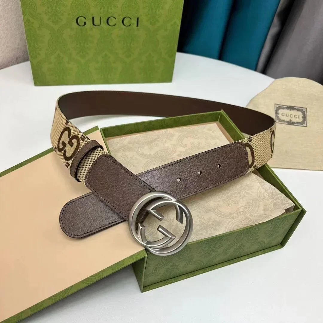 New Men's And Women's Leather Belt Casual All-match Belt 1024030604