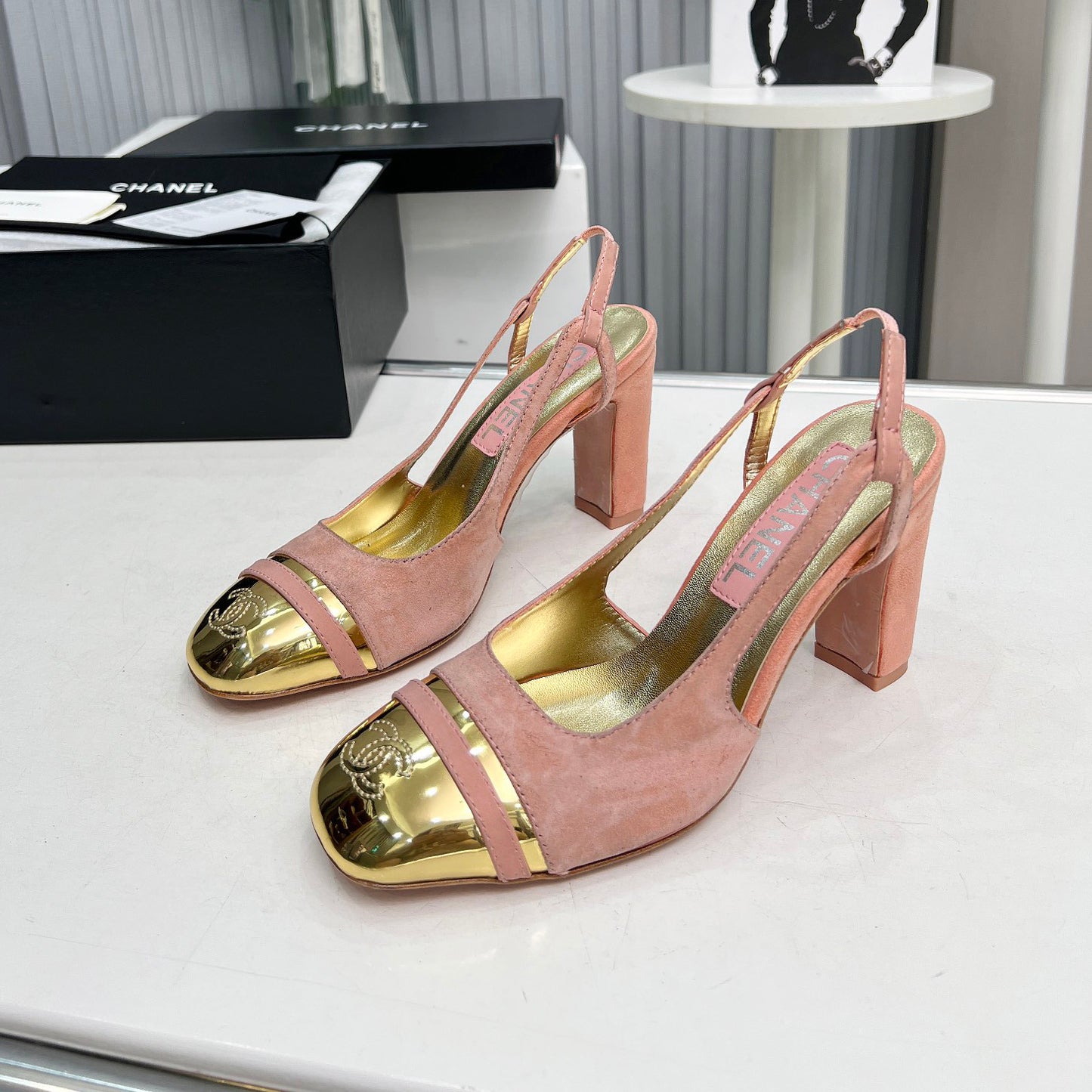 New High Heels Mary Jane Square Toe Sandals 1024031804