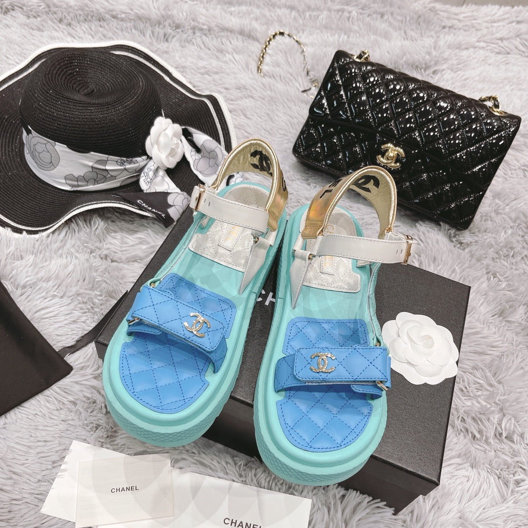 Color Collection platform sandals XC0823072616