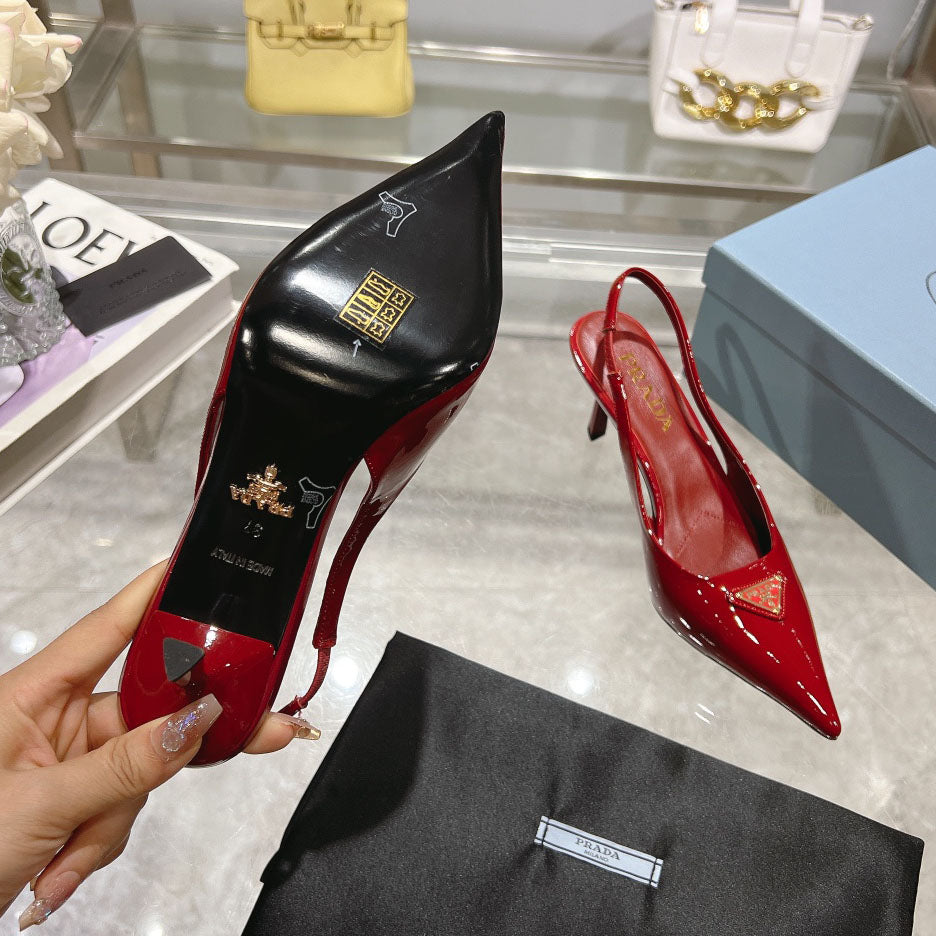 PR Pointed high heel sandals 1824082901