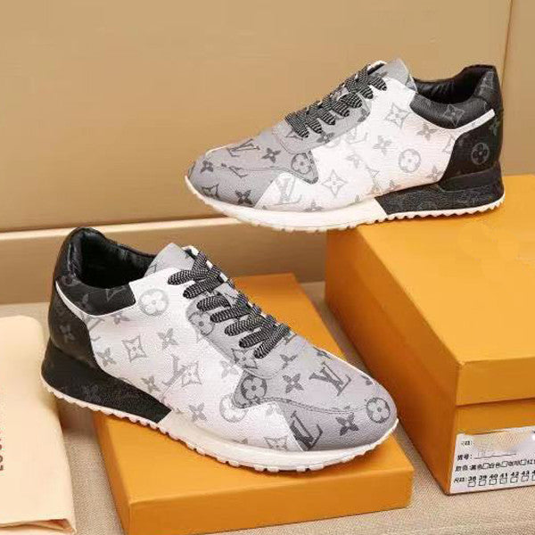 PRINTED TOP LAYER LEATHER CASUAL SHOES