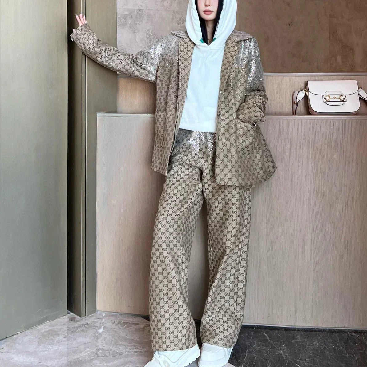 G Classic Stamped Blazer Trousers 1025010901