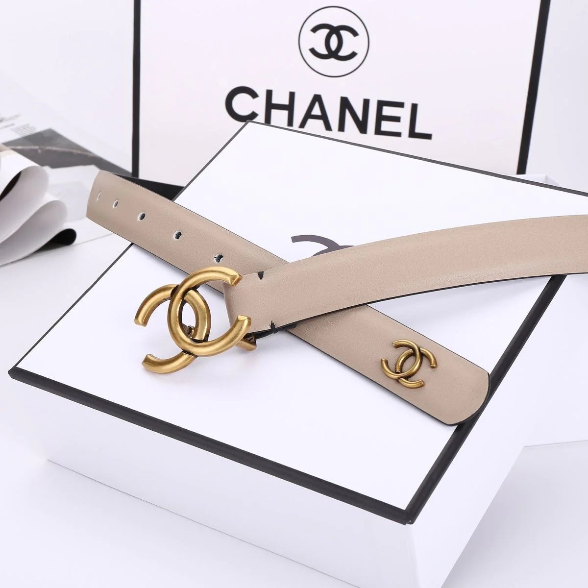 Leather Belt Women's All-match Belt 1024030609