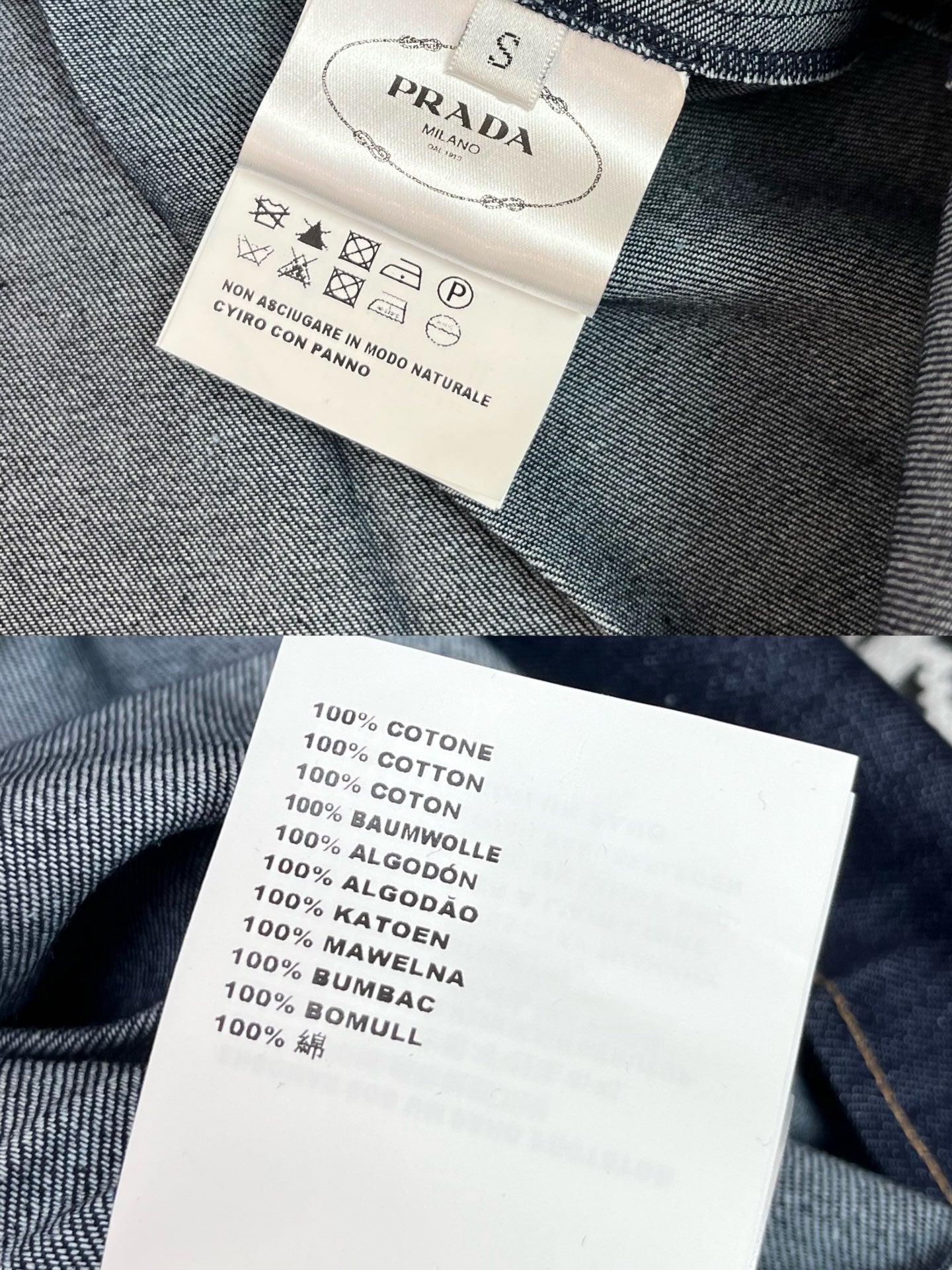 PR Denim shirt dress 1825040815