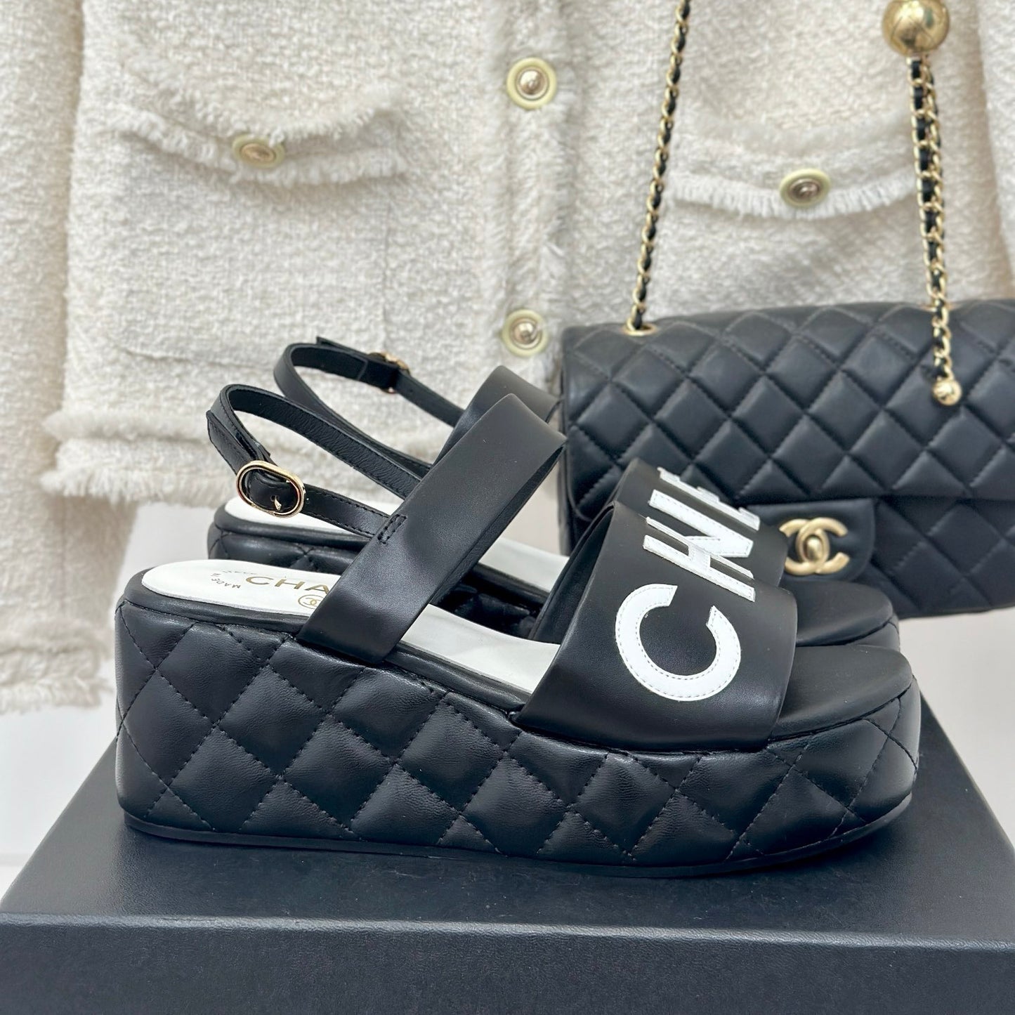 CNL rhombus platform sandals 0724050602