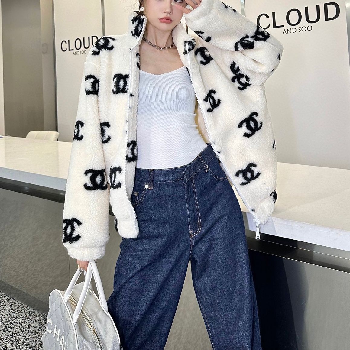 Fashion new fur coat PD01070719