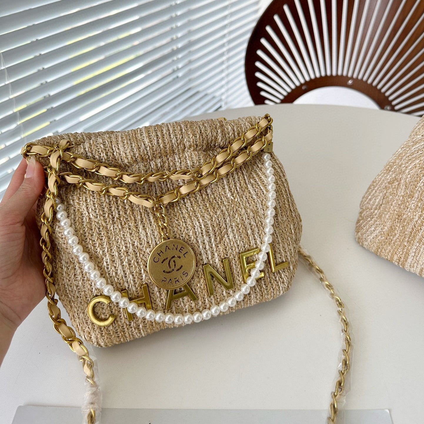 CNL summer woven bag 0724041124