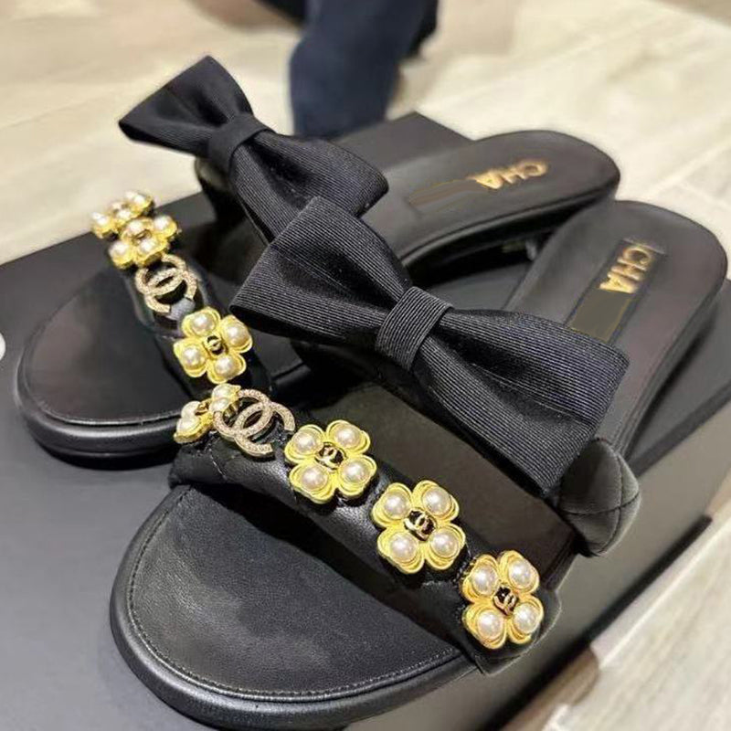 Fashion new bow slippers PD1023071921