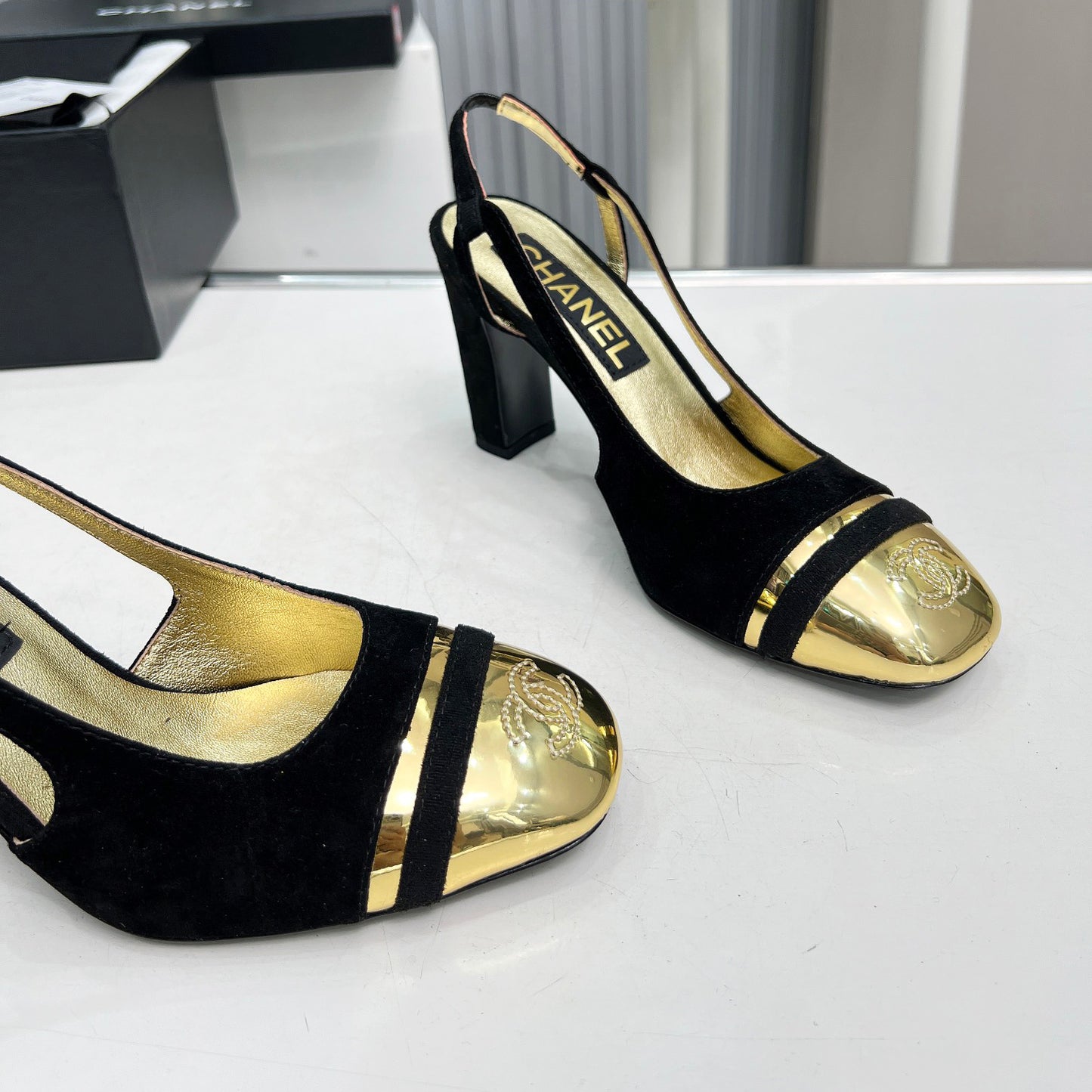 New High Heels Mary Jane Square Toe Sandals 1024031804