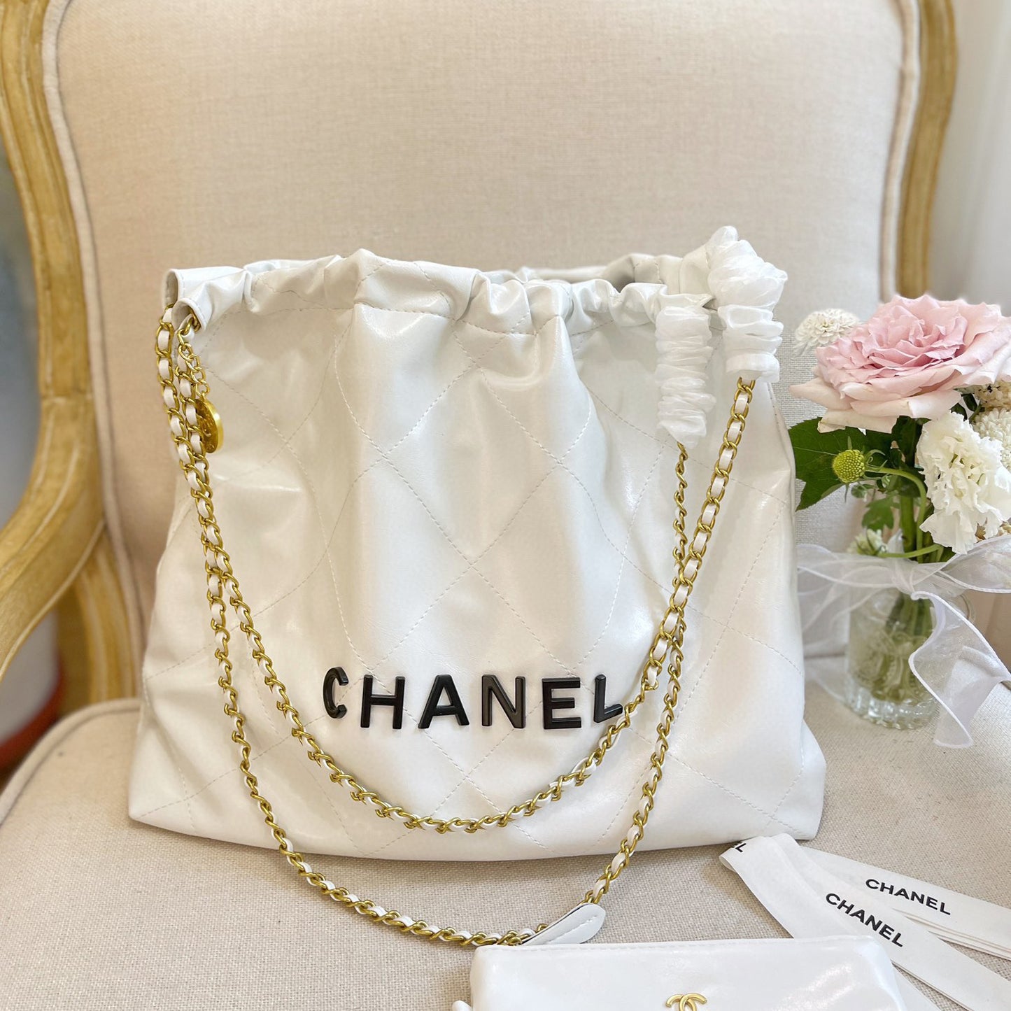 Spring and summer new wax leather shopping bag XC07062008