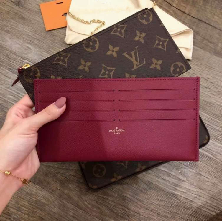 Handmade Leather Handbag Monogram Pochette Metis