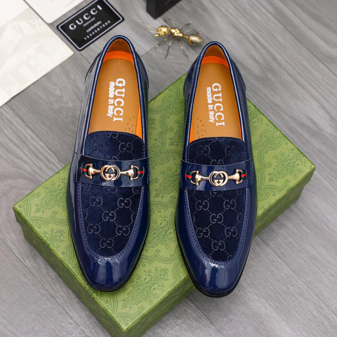 New fashion classic plaid print formal shoes 1024051103