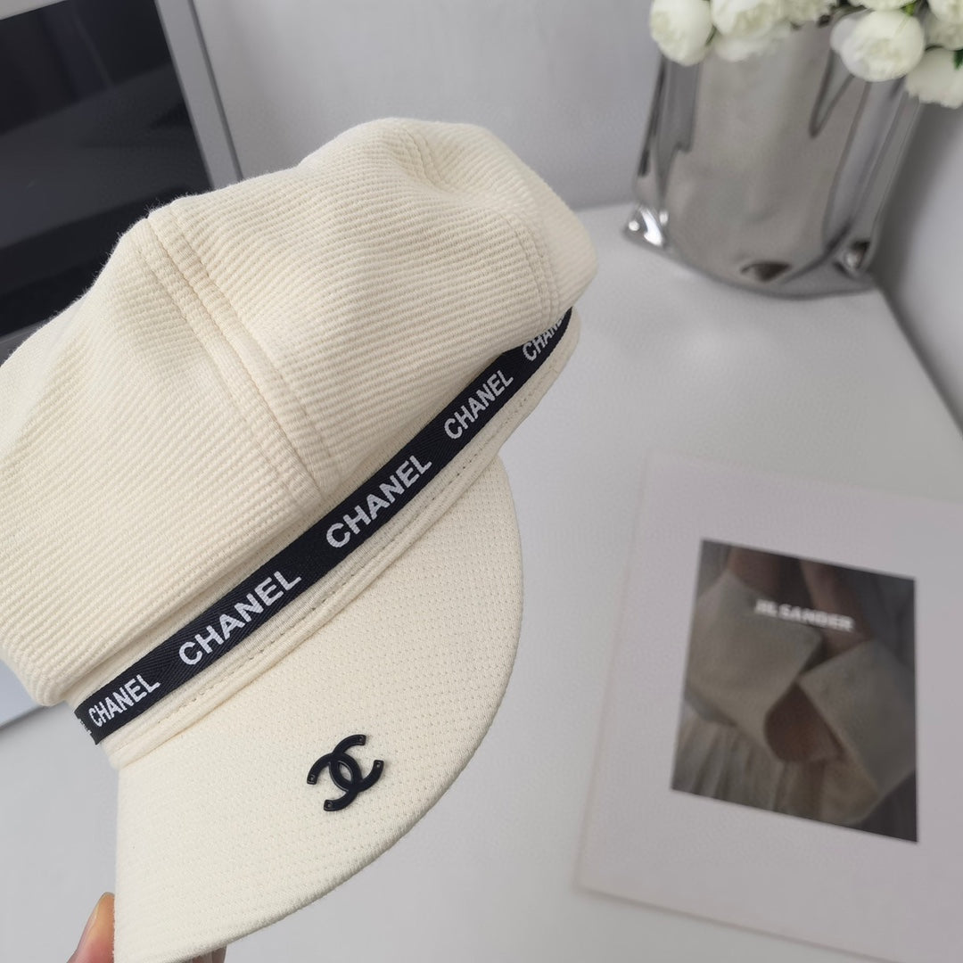 Breathable linen all-season beret octagonal hat XC16062501