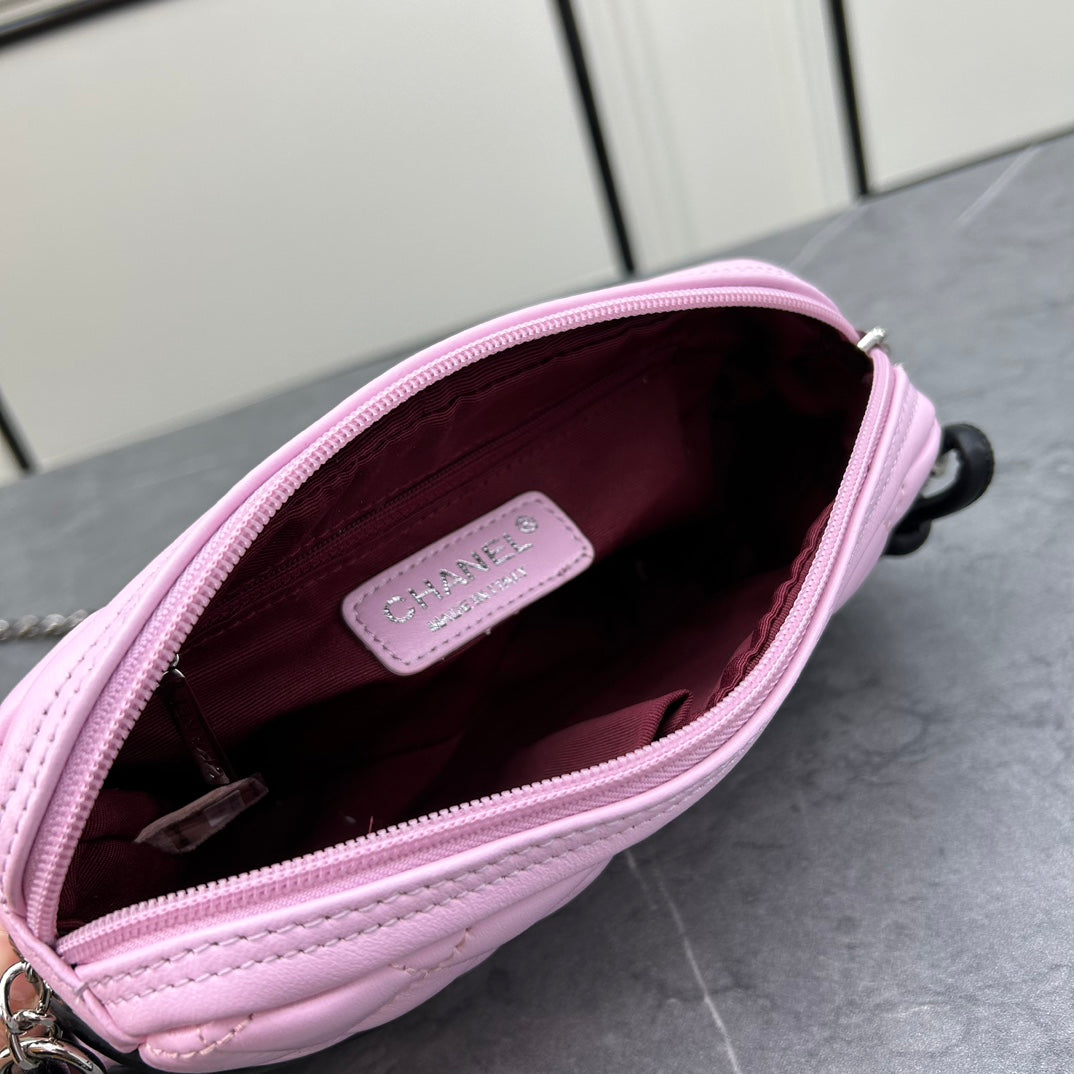 Stylish bowling bag handbag 22cm 1824032507