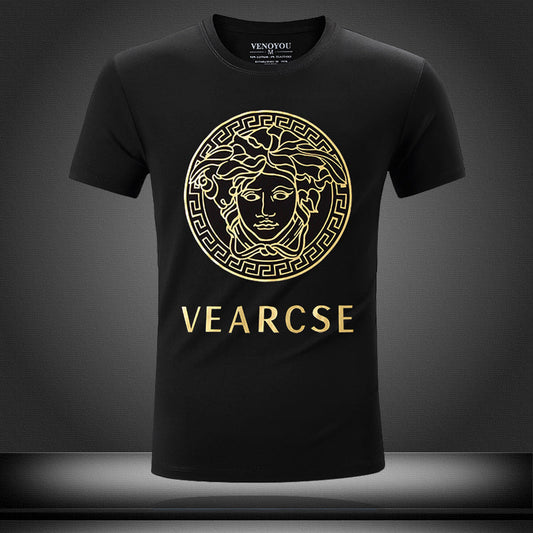 New printed round neck short sleeves PD10041213