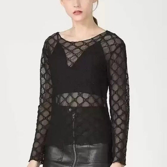 Fashion sexy lace base layer top PD10070728