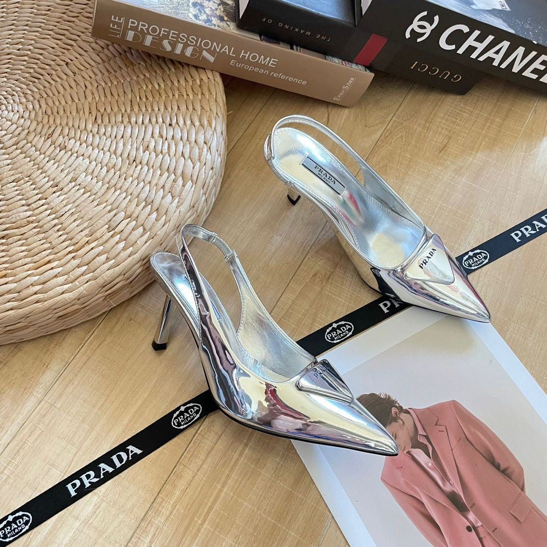 PR Pointed high heel sandals 1824091301