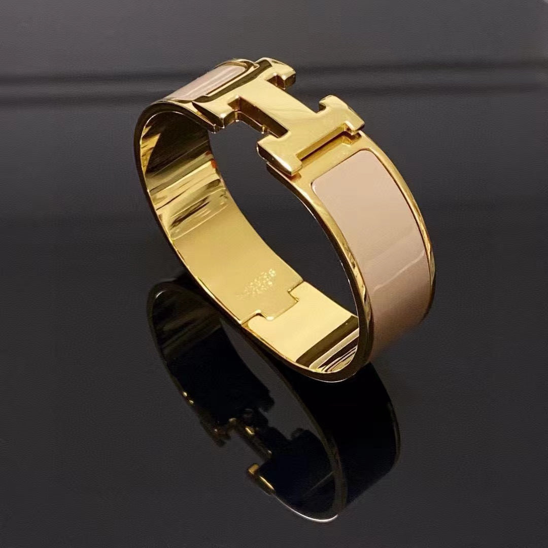 Men And Women Couples Universal Classic H Letter Bracelet 1824122704