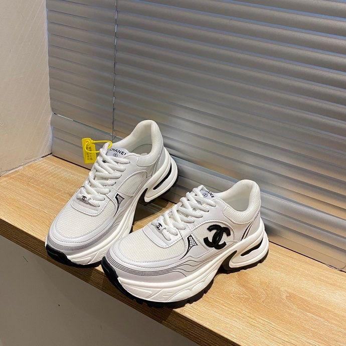 New Two-color Thin-soled Leather Casual Sneakers 1024031406