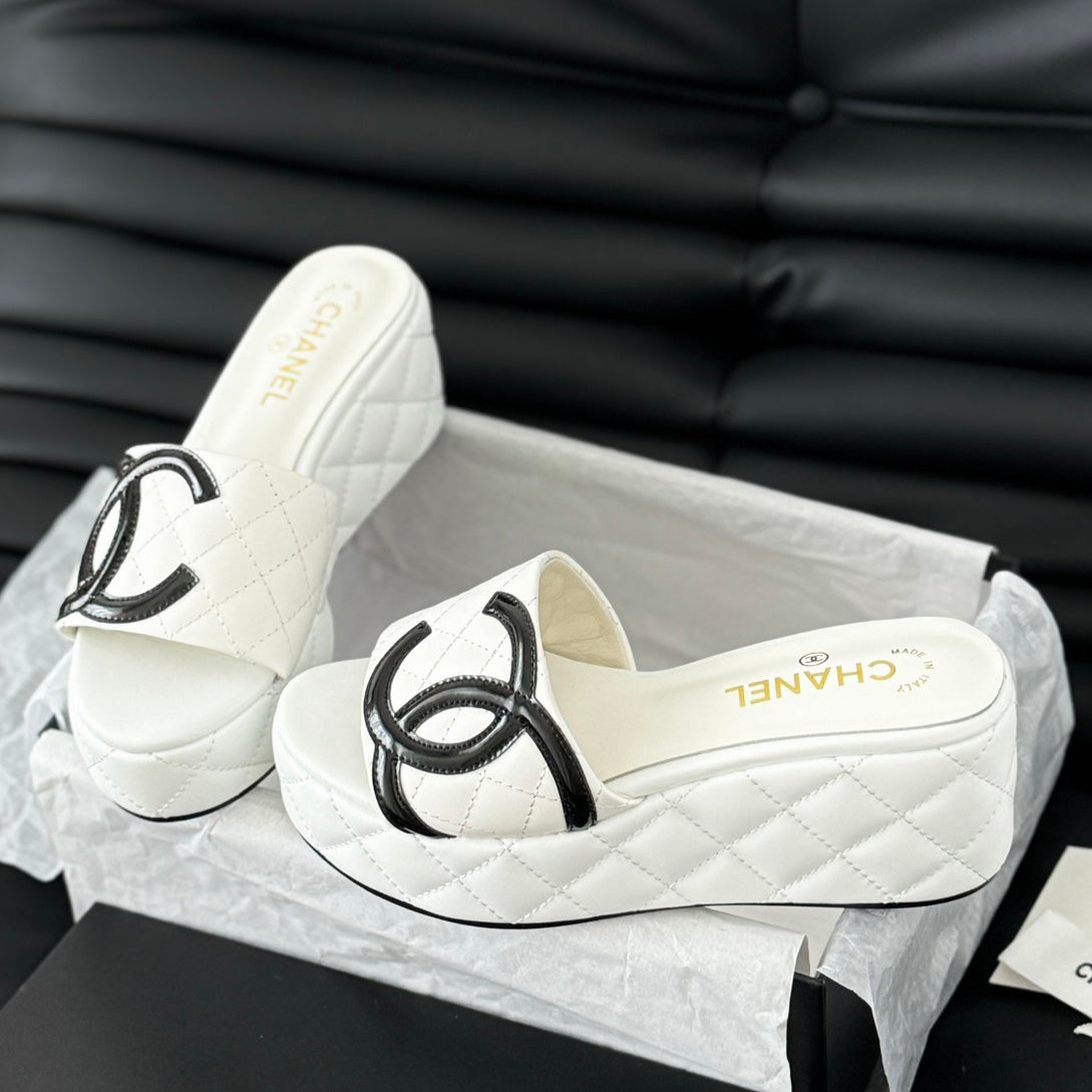 CNL rhombus platform slippers 0724050601