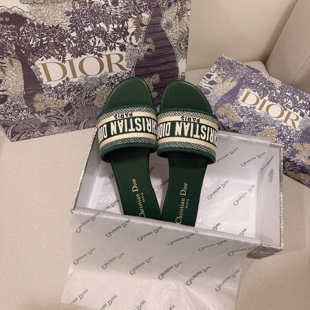 Embroidered Slippers