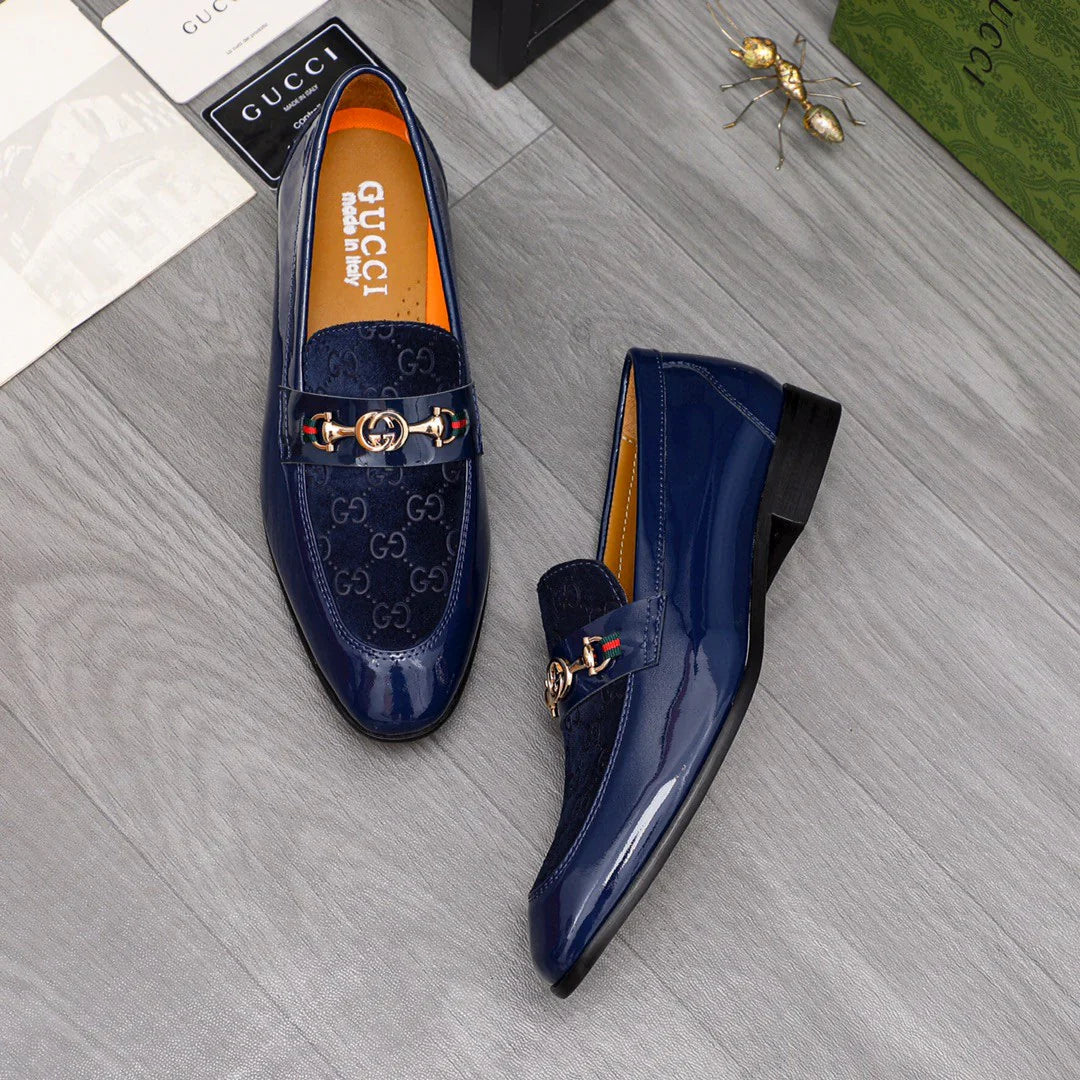 New fashion classic plaid print formal shoes 1024051103