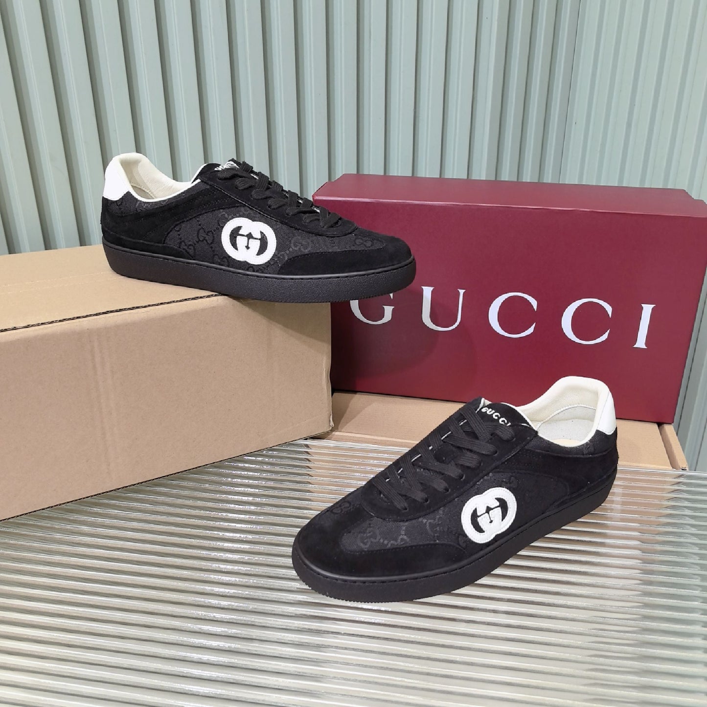 GG Interlocking G74 Dexun shoes 1825040102