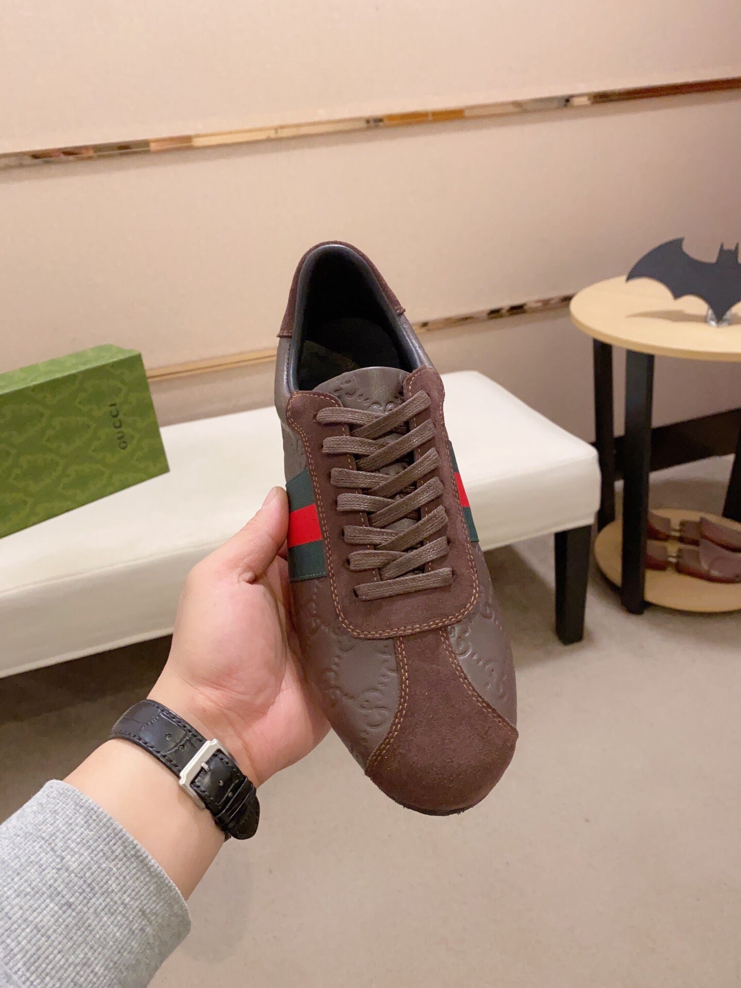 Classic letter presbyopia fashion casual sneakers PD1623071901