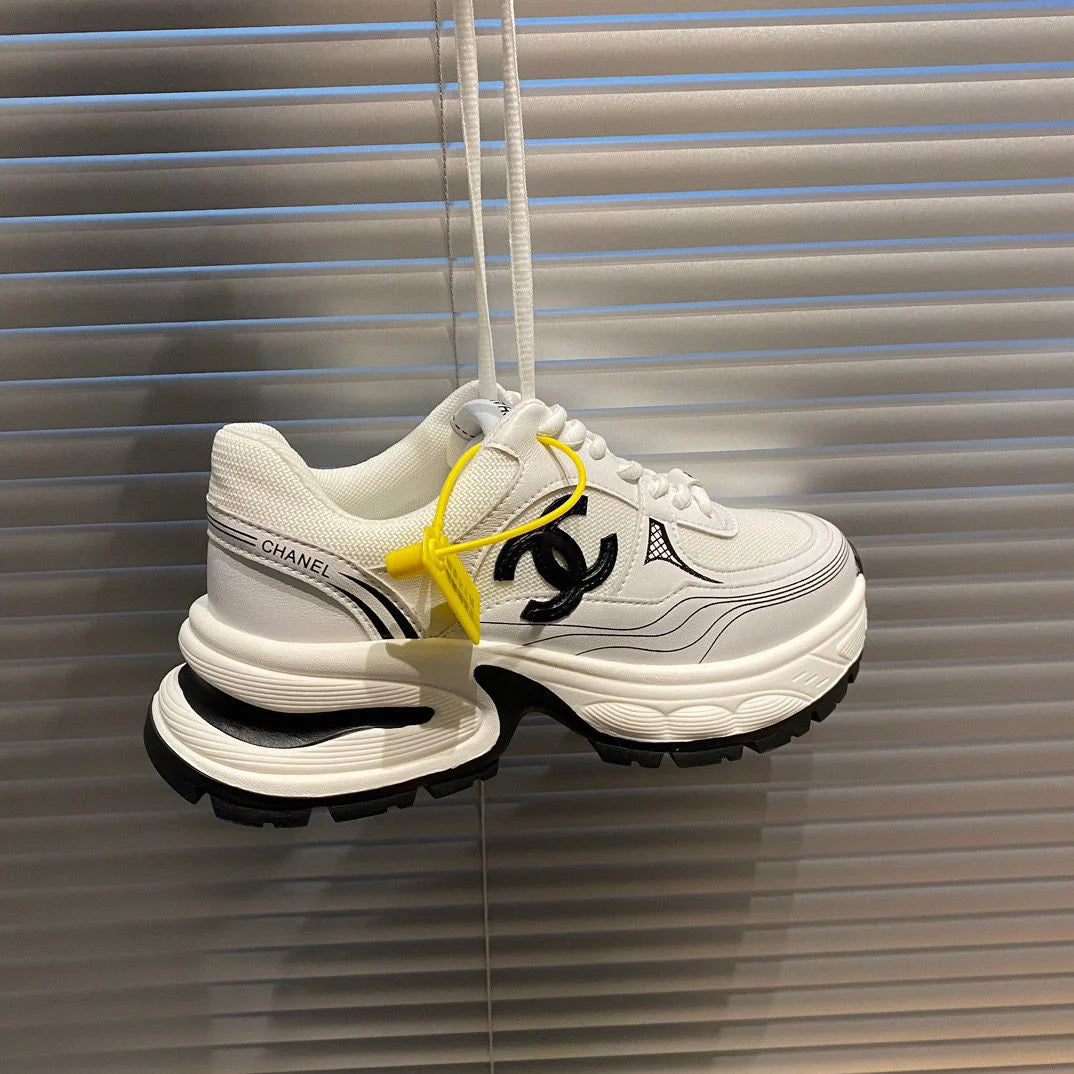 New Two-color Thin-soled Leather Casual Sneakers 1024031406