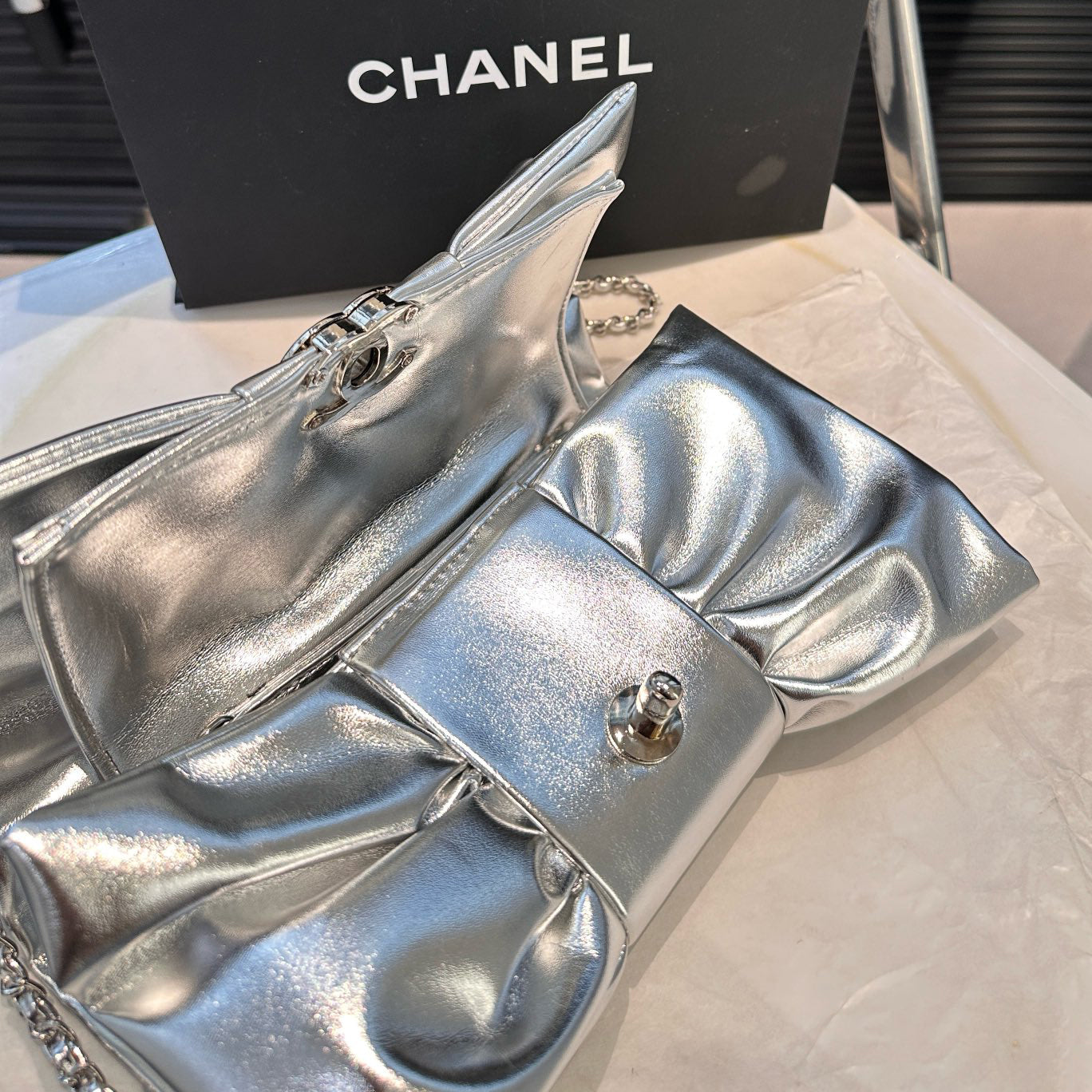 CNL Bow evening bag 1824091317