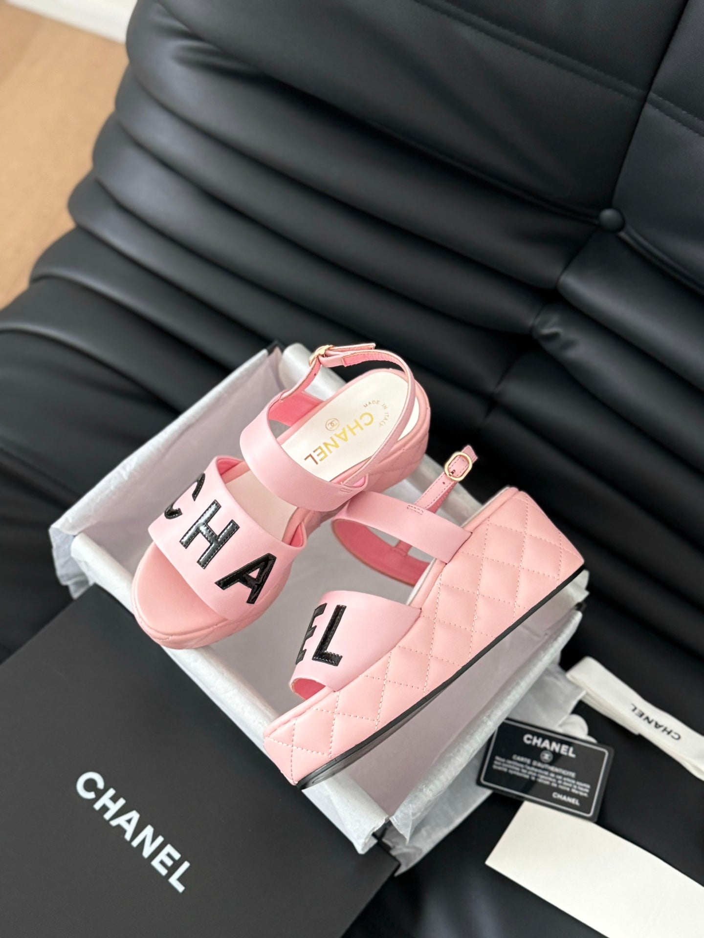 CNL rhombus platform sandals 0724050602