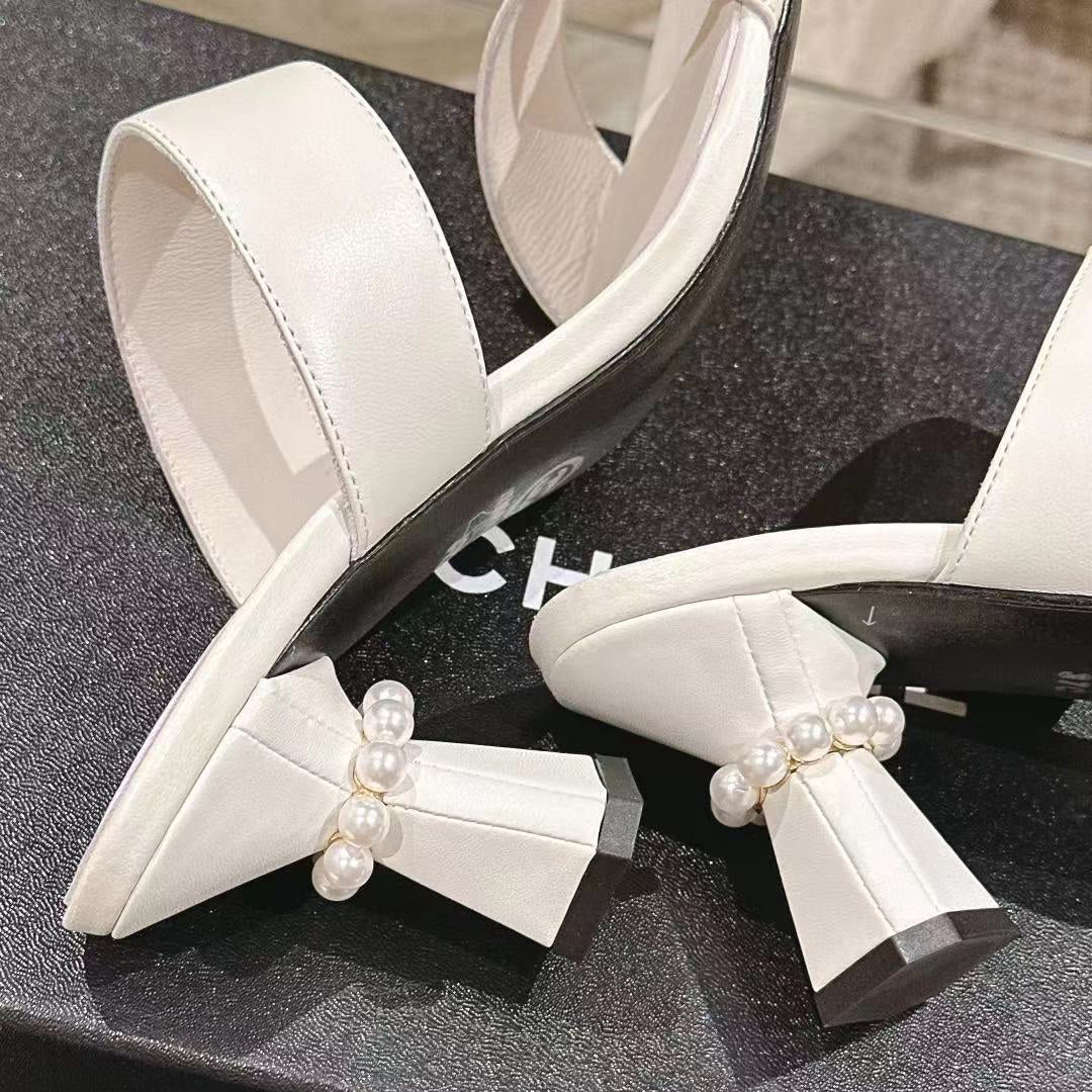 CNL Mary Jane exquisite pearl hot diamond combination high heels 1824061802