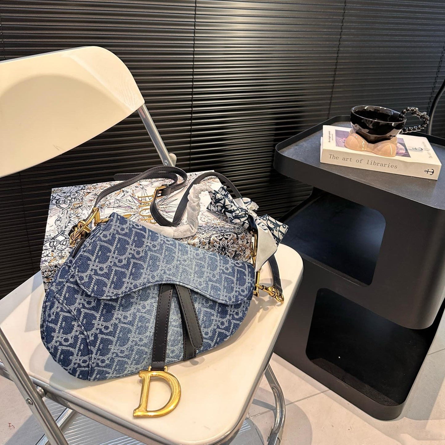 DIO Classic Denim Saddle Bag XC24092436