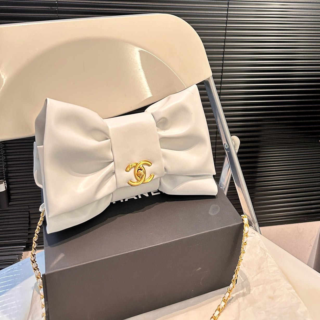 CNL Bow evening bag 1824091317