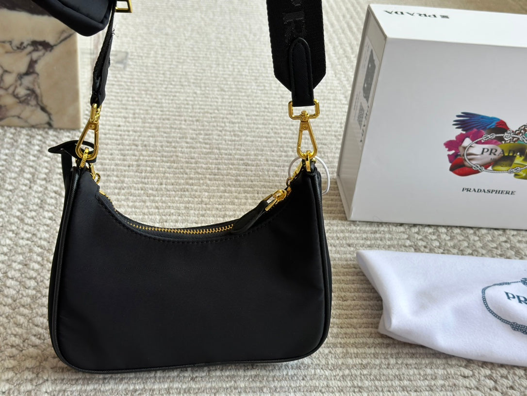 PR Nylon Underarm Bag 1824102807