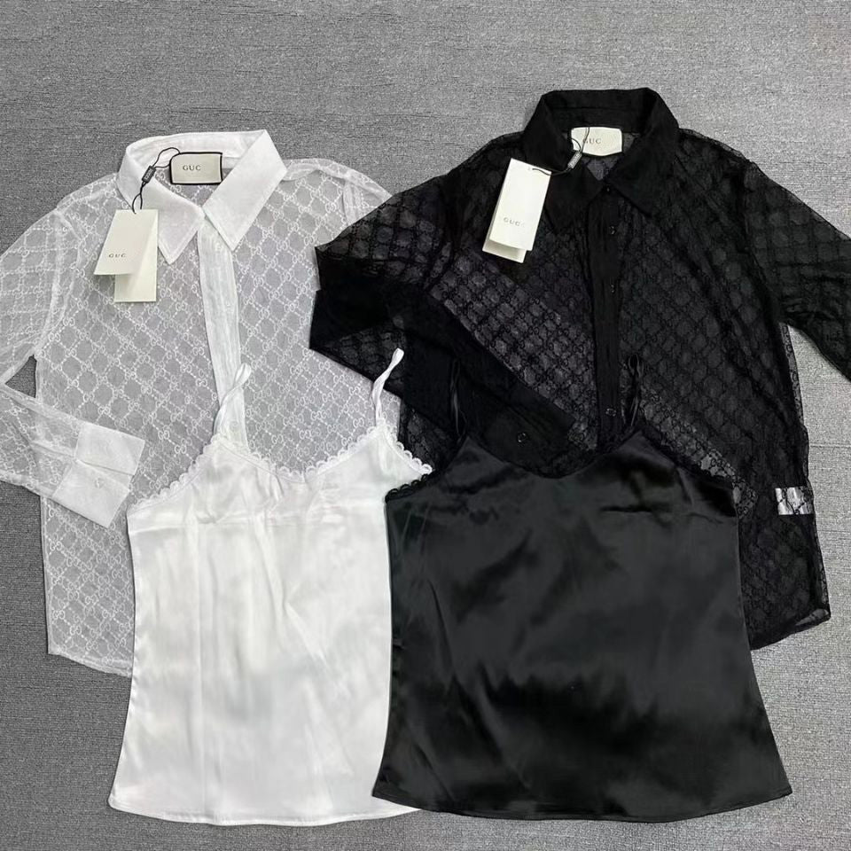 Fashion Jacquard Casual Shirt Two-Piece Set PD10070726