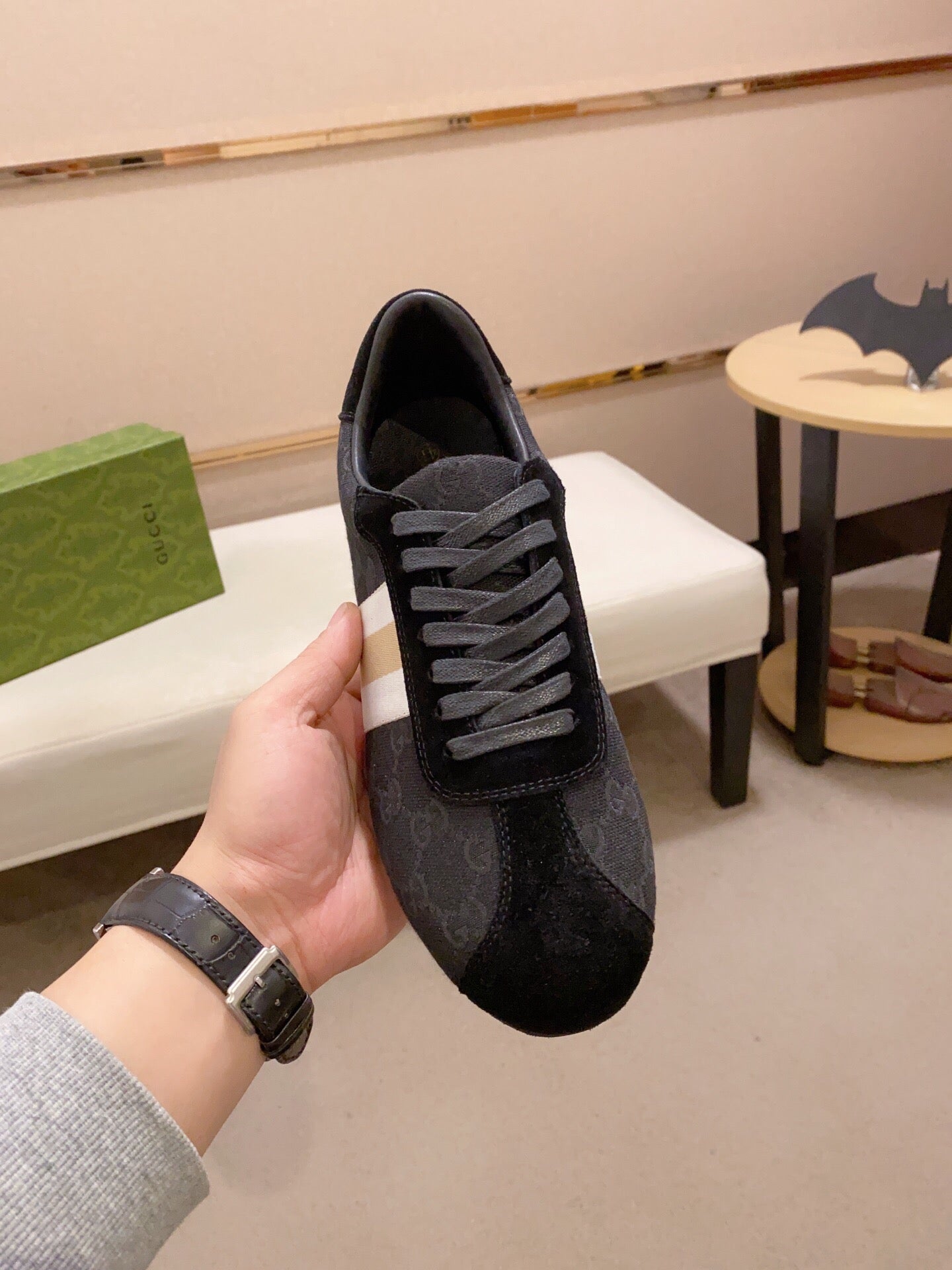 Classic letter presbyopia fashion casual sneakers PD1623071901