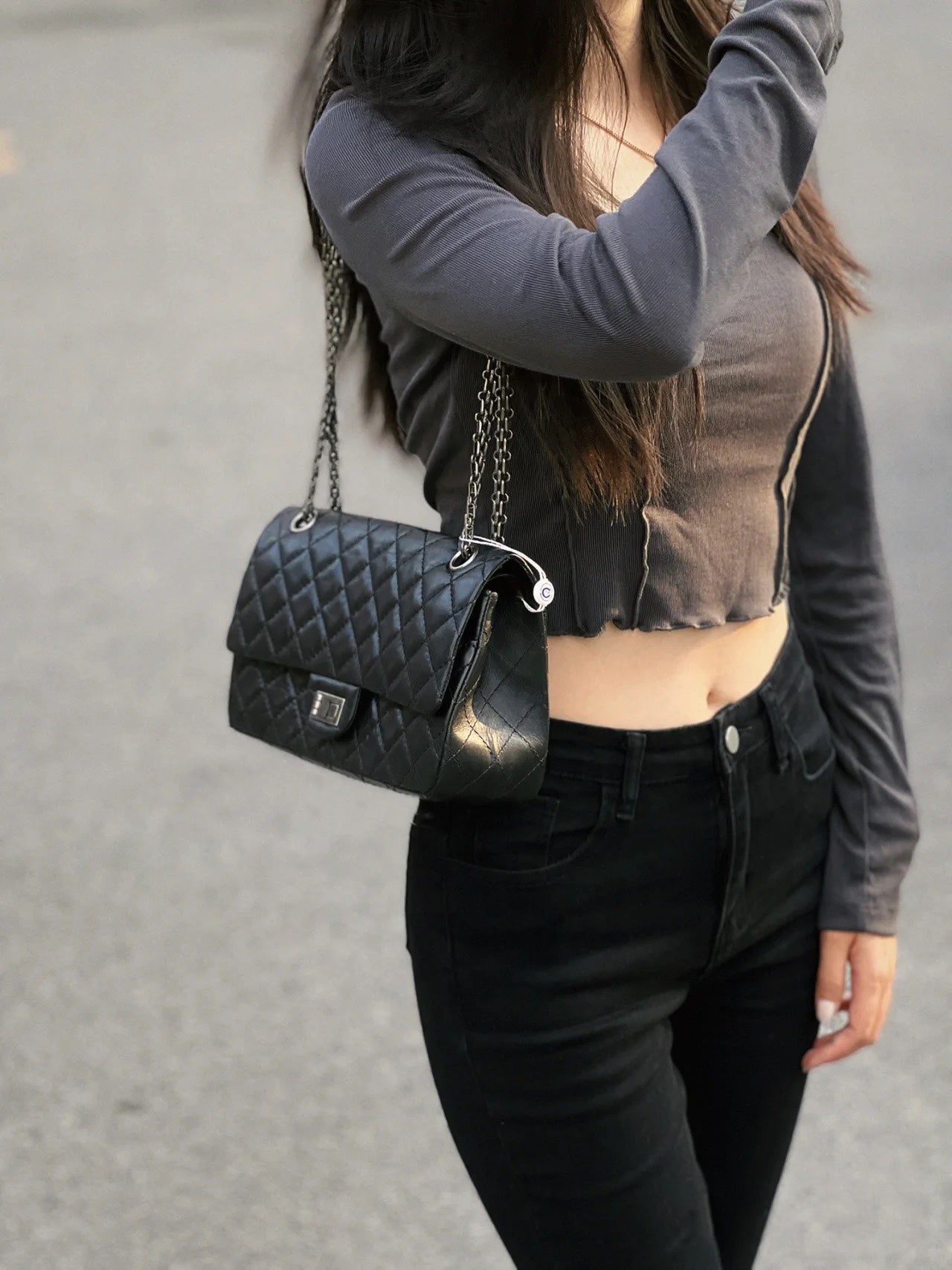 CF255 Elegant and Casual Rhombus Bag XC16070501