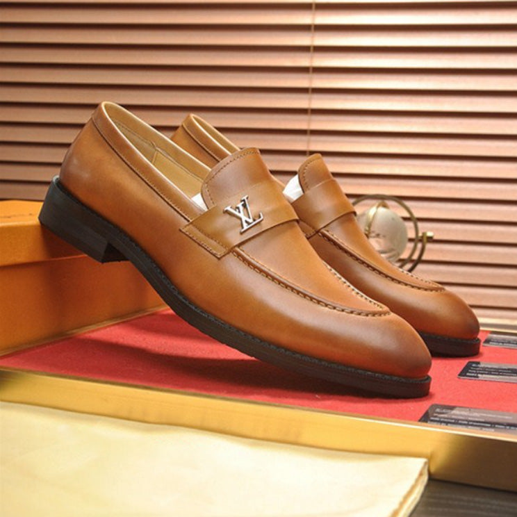 Classic Brown Dress Shoes V01