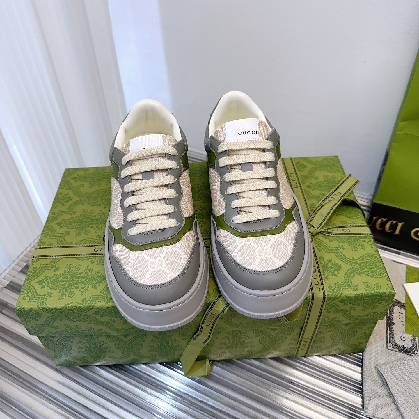 Chunky B Classic Letters Biscuit Shoes Sneakers PD16071403