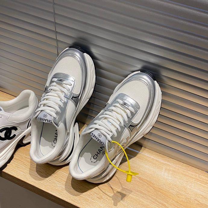 New Two-color Thin-soled Leather Casual Sneakers 1024031406