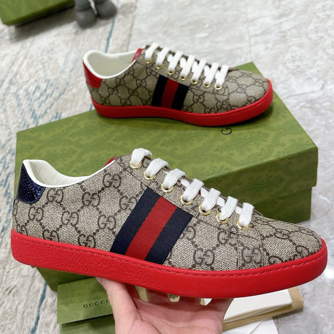G Casual Classic Print Sneakers XC16061612
