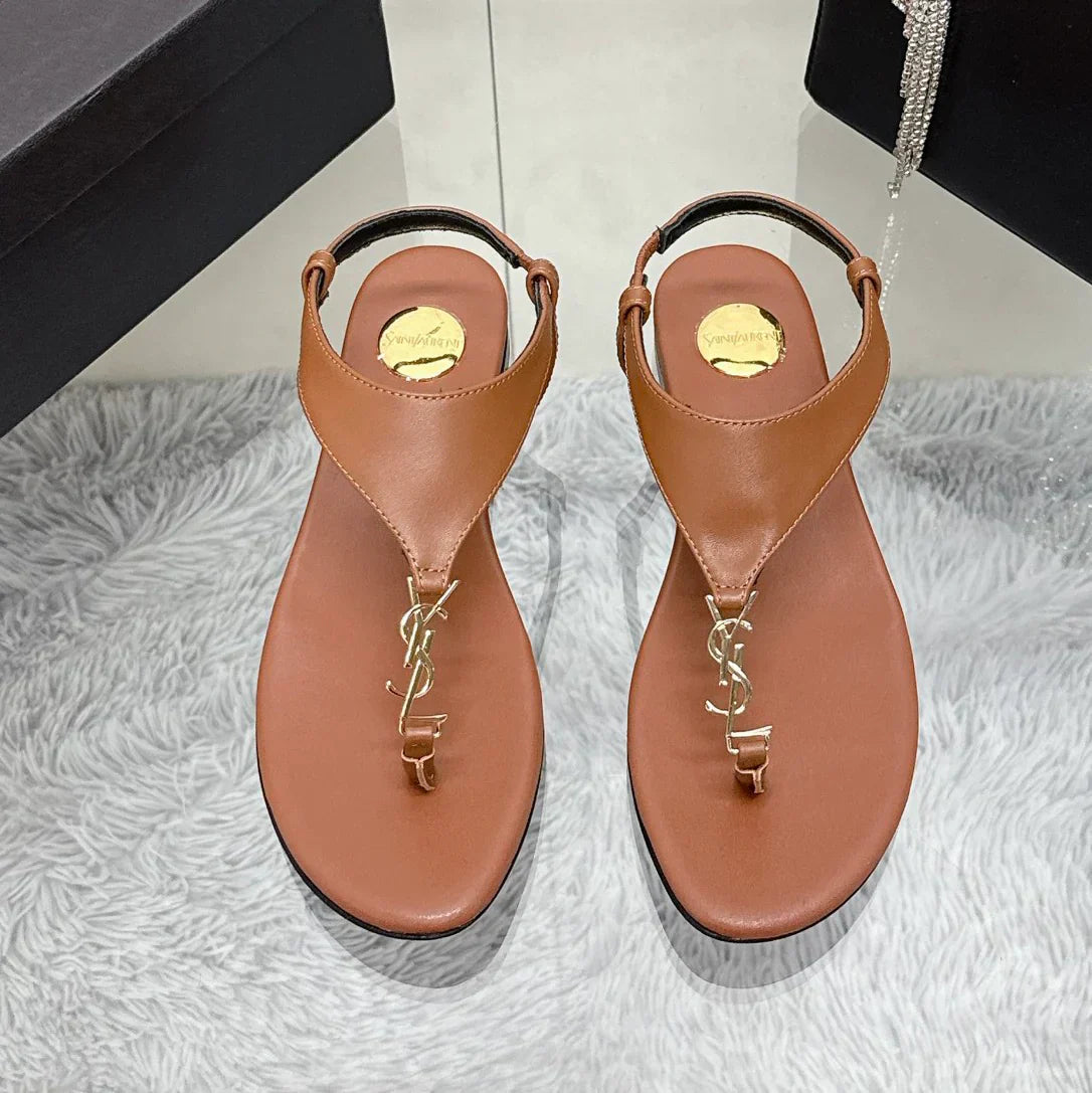 Early spring new YSL clip on sandals 1025032418
