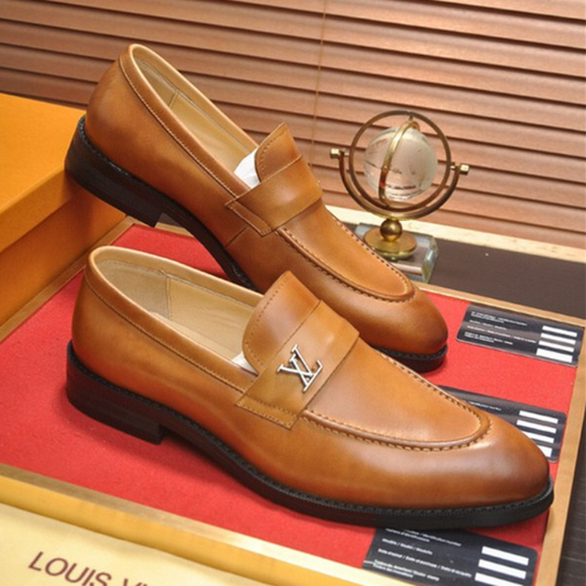 Classic Brown Dress Shoes V01